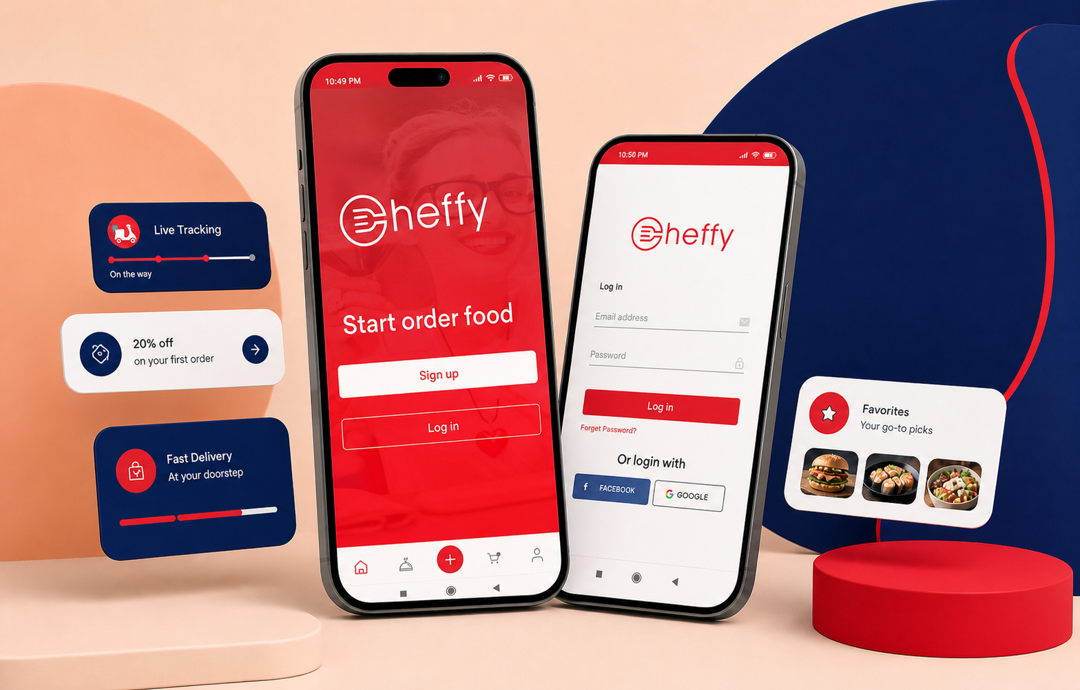 Cheffy Food Delivery preview